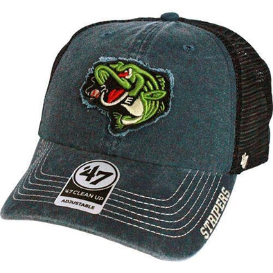 Gwinnett Stripers '47 Navy Burnstead Cap