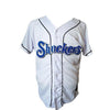 Biloxi Shuckers Jersey-White Mesh