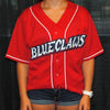 Lakewood BlueClaws Adult Red Batting Practice Jersey