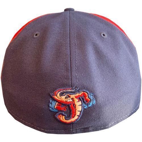 Jacksonville Jumbo Shrimp New Era J Logo Pinwheel 59Fifty