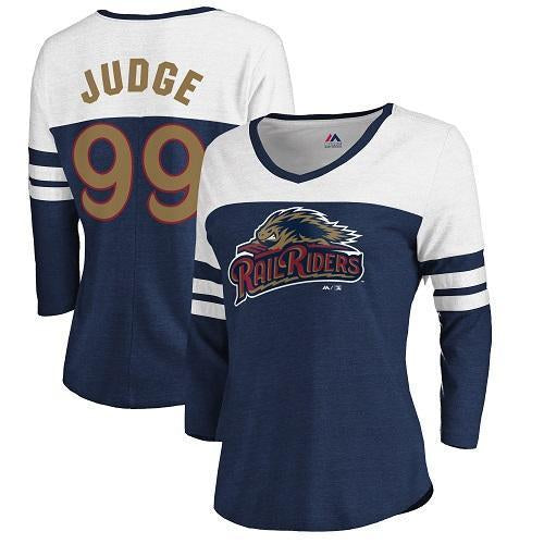 Scranton/Wilkes-Barre RailRiders Women's Aaron Judge Fashion T-Shirt