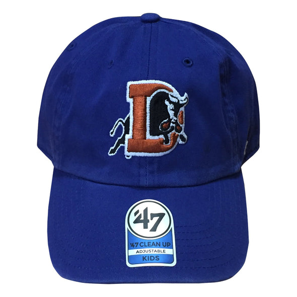 Durham Bulls 47 Brand Royal Kids Clean Up