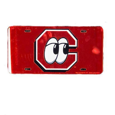 Chattanooga Lookouts License Plate C Logo w/ Eyes