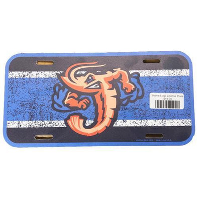 Jacksonville Jumbo Shrimp Plastic License Plate