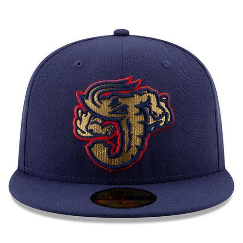 Jacksonville Jumbo Shrimp New Era Logo Stopper 59Fifty