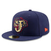 Jacksonville Jumbo Shrimp New Era Logo Stopper 59Fifty