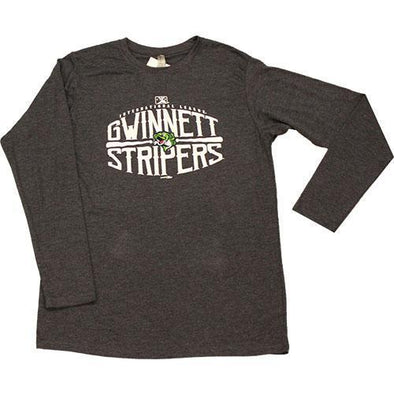 Gwinnett Stripers Bimm Ridder Mayhem Long Sleeve Triblend Tee