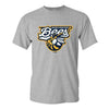 Burlington Bees Grey Logo Tee