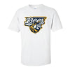Burlington Bees White Logo Tee