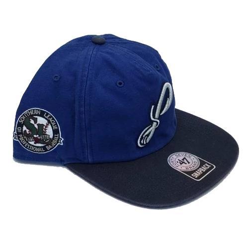 Pensacola Blue Wahoos 47 Brand Marvin Snapback