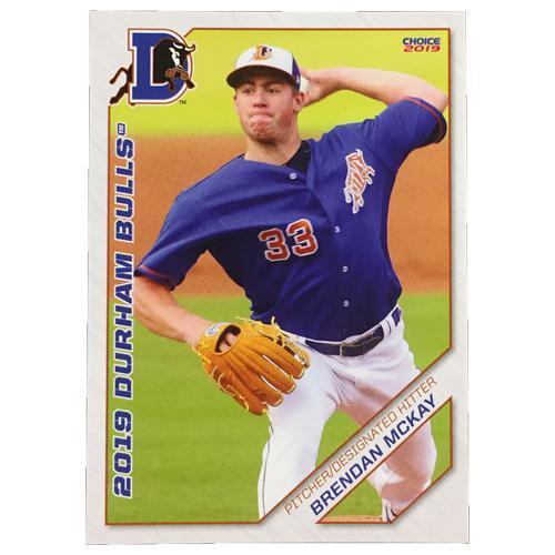 Durham Bulls Team Card Set 2019