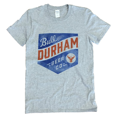 Bull Durham Beer Company Plate Logo T-Shirt