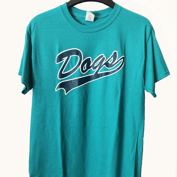 Charleston RiverDogs Teal Throwback Tee