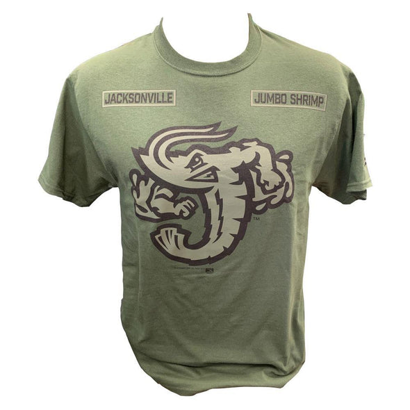 Jacksonville Jumbo Shrimp Salute to Service Tee