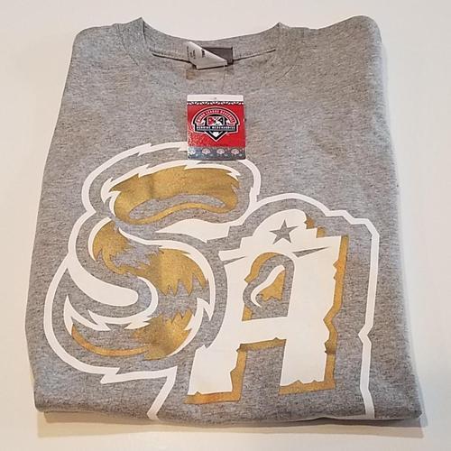 San Antonio Missions SA Gray/Gold T-Shirt