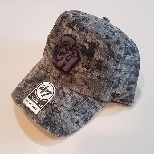 San Antonio Missions Grey Digi Camo Clean Up Cap