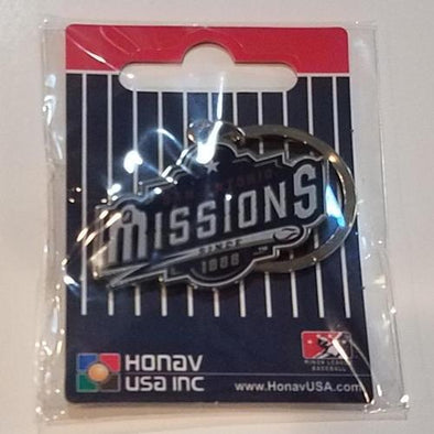 San Antonio Missions Basic Keychain