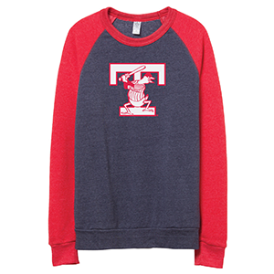 Toledo Mud Hens T-logo Colorblock Crewneck Sweatshirt