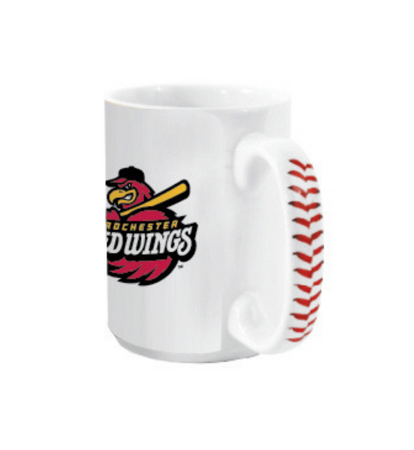 Rochester Red Wings Stitches Coffee Mug
