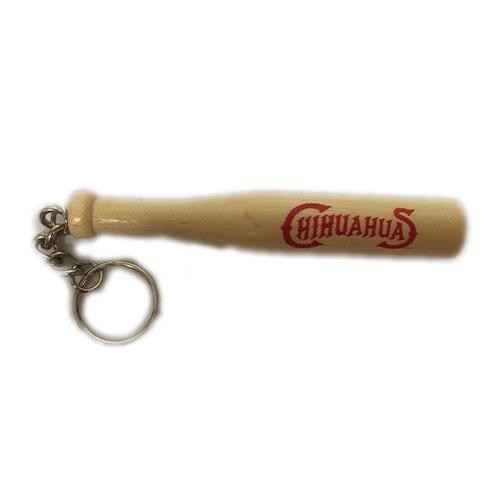 El Paso Chihuahuas KEYCHAIN- NATURAL BAT