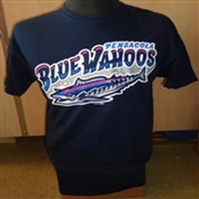 Pensacola Blue Wahoos Youth Basic Blue Wahoos T-Shirt
