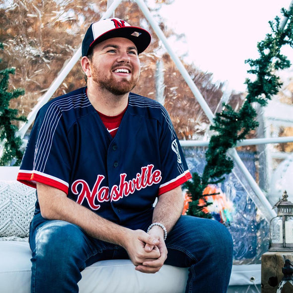 Nashville Sounds Adult Replica Navy Alternate Jersey