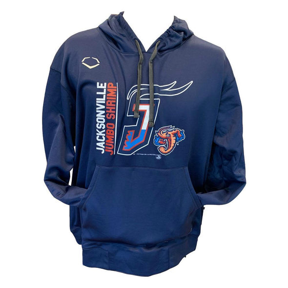 Jacksonville Jumbo Shrimp Evoshield Authentic On-Field Team Hoodie