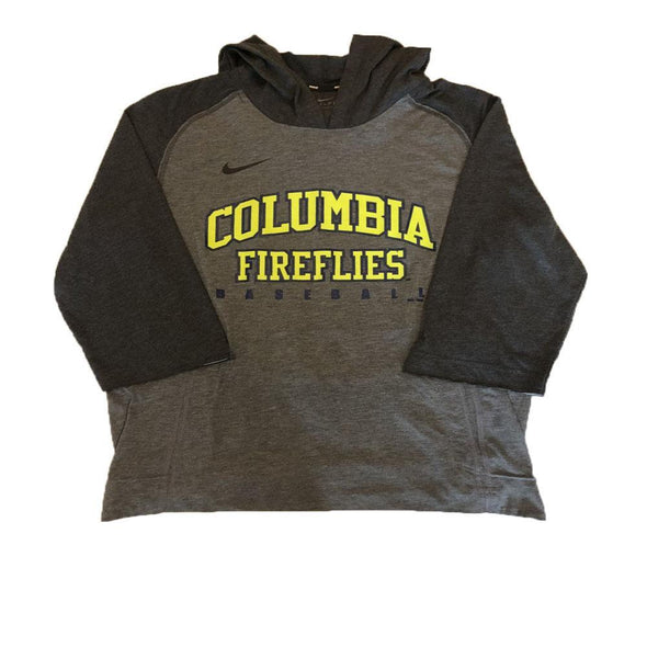 Columbia Fireflies Adult Charcoal 3/4 Flux Hoodie