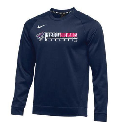 Pensacola Blue Wahoos Nike Team Therma Crew