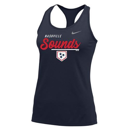 Nashville Sounds Nike Women's Navy Team Balance Tank