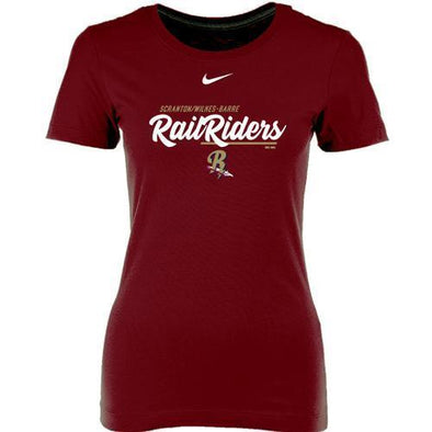 Scranton/Wilkes-Barre RailRiders NIKE Women's Core S/S Cotton Tee