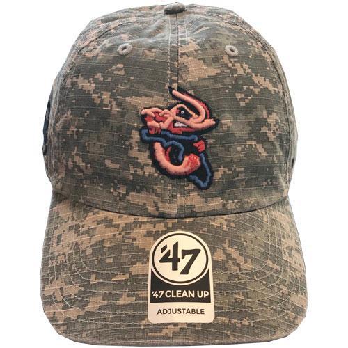 Jacksonville Jumbo Shrimp '47 OHT Nilan Clean Up Adjustable Cap