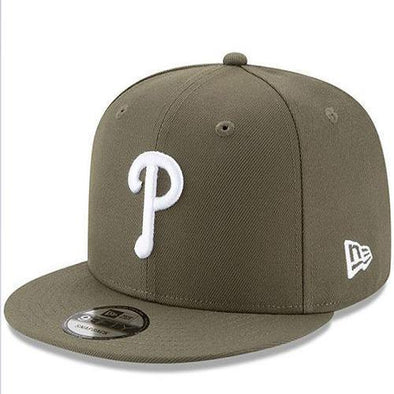 Lehigh Valley IronPigs New Era 9Fifty Phillies Olive Green Snap Cap