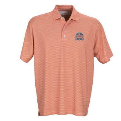 Syracuse Mets Vant Orange/White Stripe Polo
