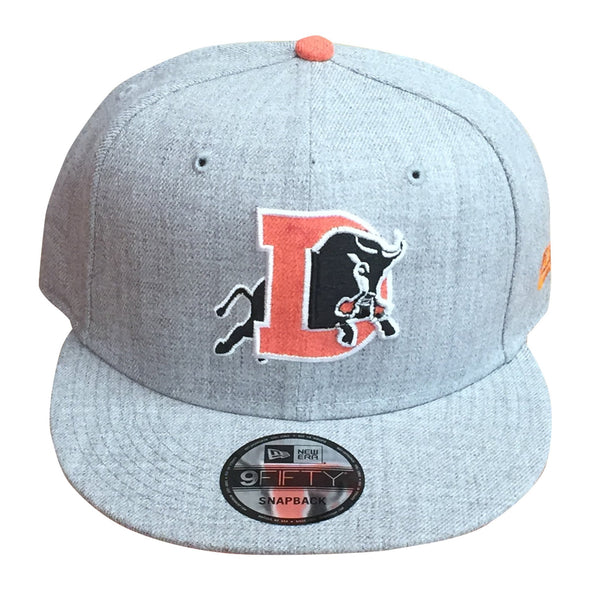 Durham Bulls New Era Heather Hype Snapback