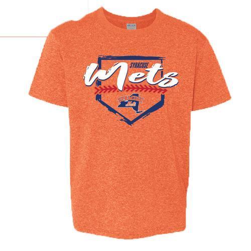 Syracuse Mets BR Orange Youth T-shirt