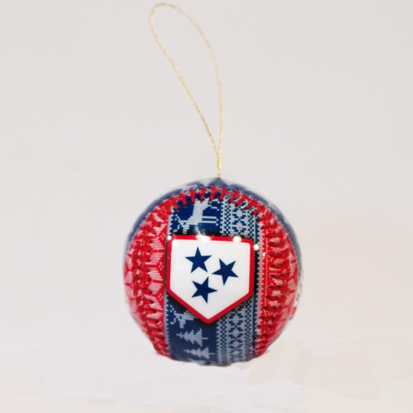 Nashville Sounds Sweater Ornament