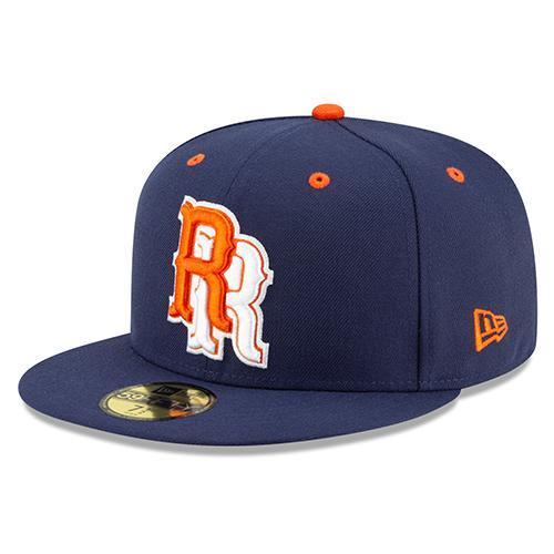 Round Rock Express Orange RR 5950 Fitted Cap