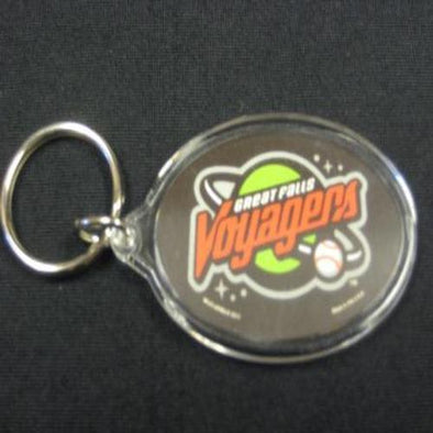 Great Falls Voyagers Voyagers Oval Key Chain