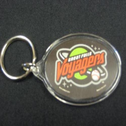 Great Falls Voyagers Voyagers Oval Key Chain