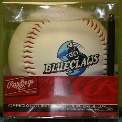 Lakewood BlueClaws Jumbo Baseball