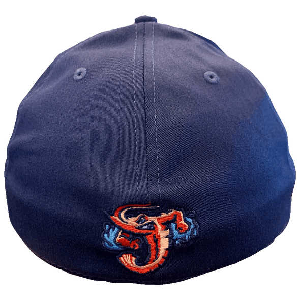 Jacksonville Jumbo Shrimp New Era Panel 39Thirty Flexfit Cap