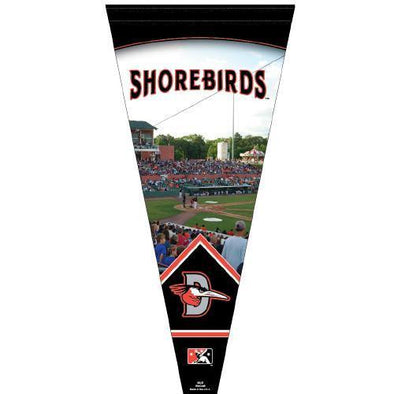 Delmarva Shorebirds Premium Pennant