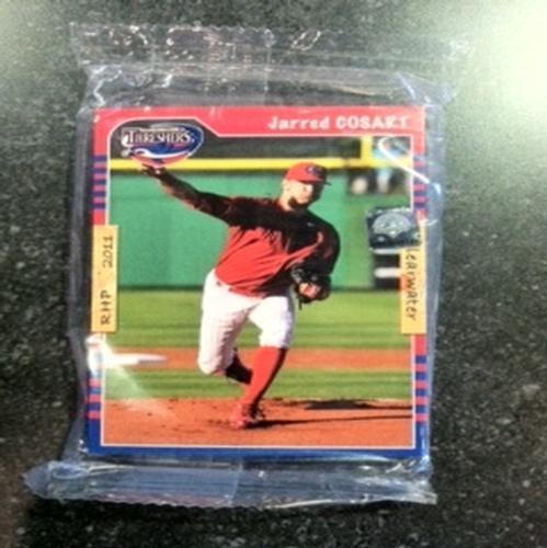 Clearwater Threshers 2011 Team Trading Card Set