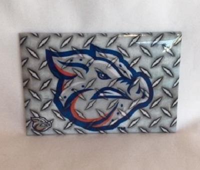 “Metal” IronPigs Magnet