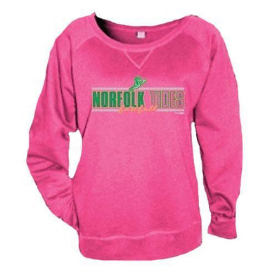 Norfolk Tides  Crew Girls Pullover pink