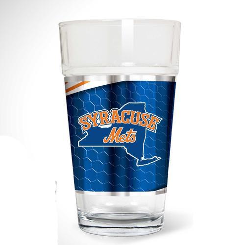 Syracuse Mets Pint Glass