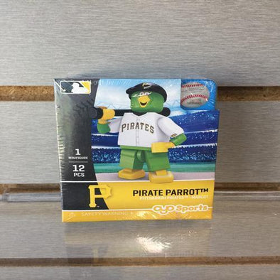 West Virginia Black Bears Pirate Parrot 12pc. Legos