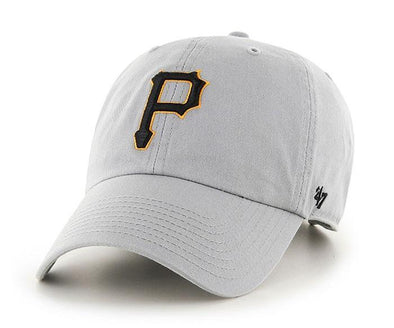 Pittsburgh Pirates 47 Brand Clean Up Cap - Gray