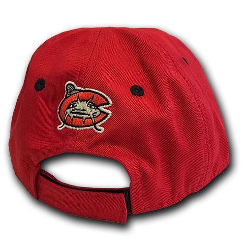 Carolina Mudcats Toddler White/Red Pixie Player Hat